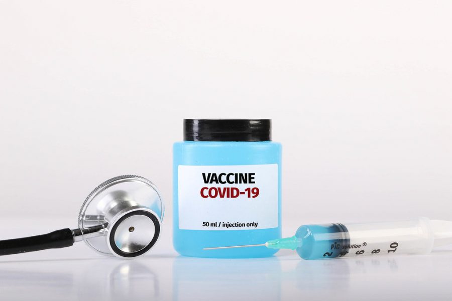COVID-19 vaccines are administered at pharmacies and healthcare facilities nationwide. 
