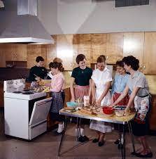 A quick look into a Home Economics class, a commonality among students in the mid-to-late 1900s.