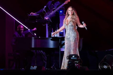  Mariah Carey performs during the 2022 Global Citizen Festival in Central Park on September 24, 2022 in New York City. (Photo by Gotham/Getty Images)