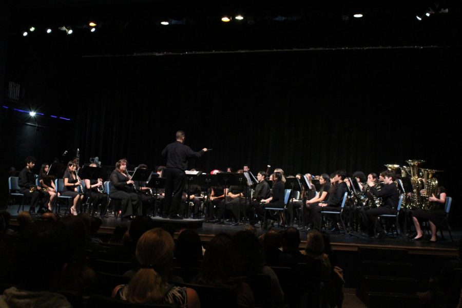 Photo taken by Rebecca Kittay of our Symphonic band.