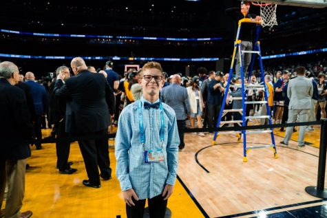 A bird’s-eye perspective of Isaac Edelman’s experience at the Final Four