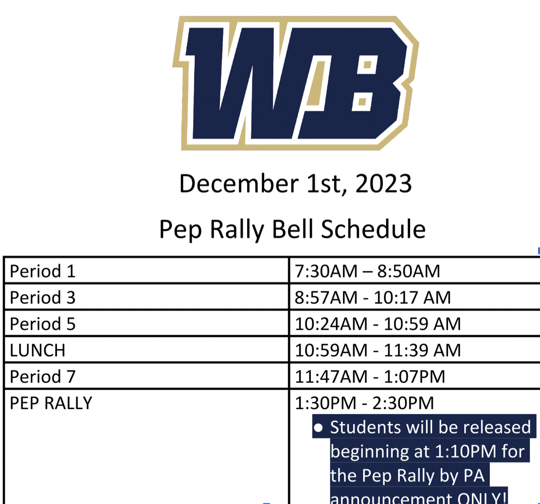 Pep Rally Schedule Change: How Do We Feel?