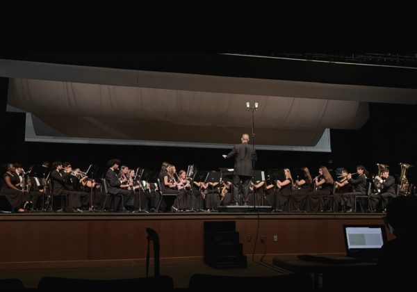 Symphonic band performing at MPA 2024