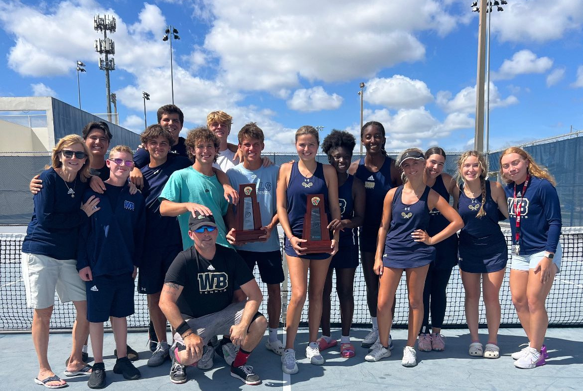 West Boca High School Tennis Teams Make History with District Championship Wins