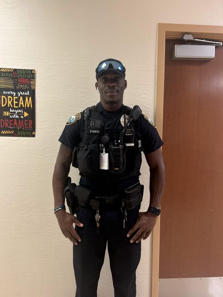 New Teacher Spotlight - Police Officer Philern Davis