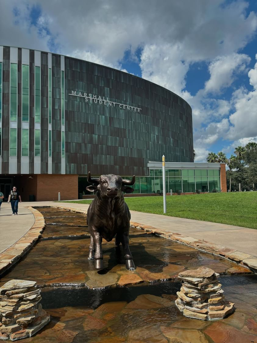 A photo taken by Madison Leiner of the Marshall Student Center at USF.