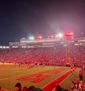 A photo taken at the FSU game! The Doak Campbell Stadium opened in 1950. 