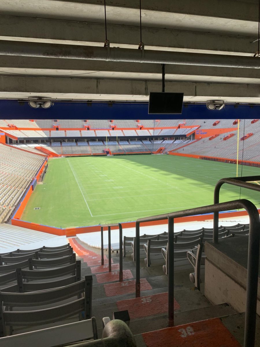 A photo of the UF's stadium, the Swamp! The stadium was constructed around 1930.