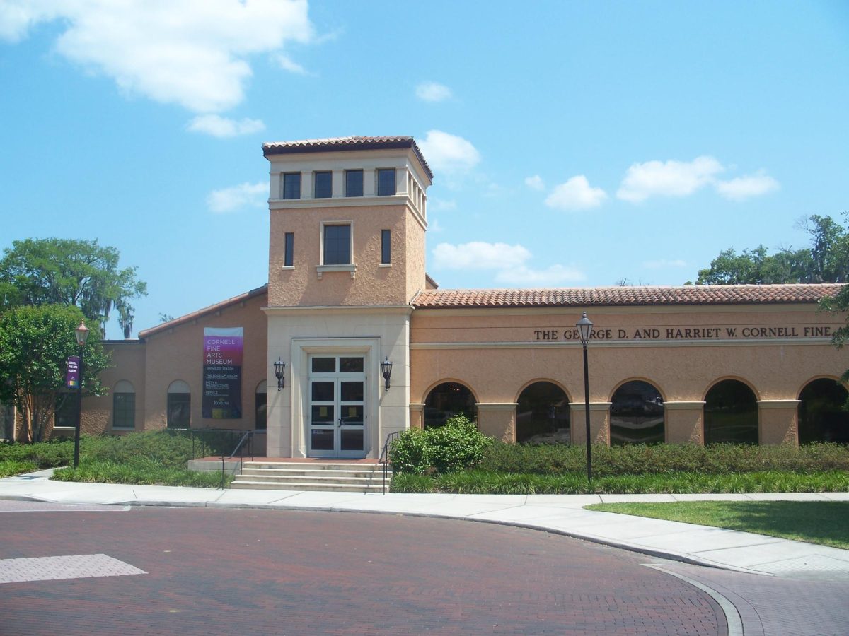 A photo of Rollins College's Cornell Museum. 