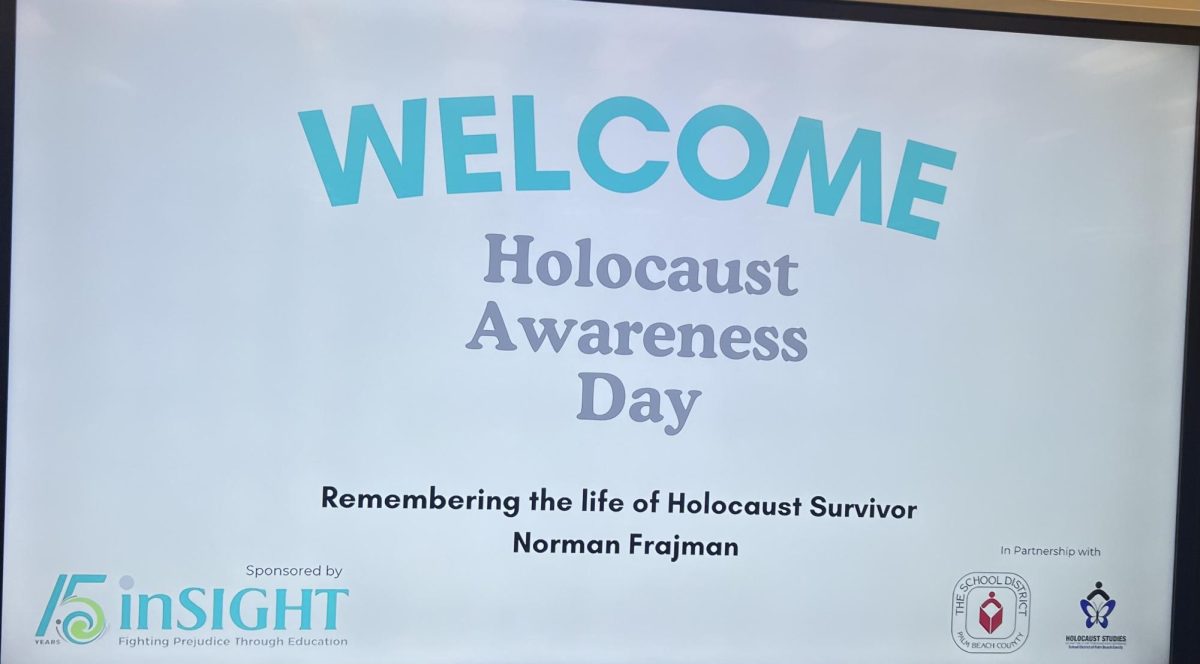 Annual Holocaust Awareness Day event during the anniversary of Kristallnacht.