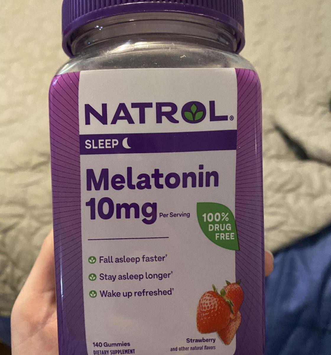 Picture of NATROL melatonin gummies. These are the specific gummies that I talked about in this article.