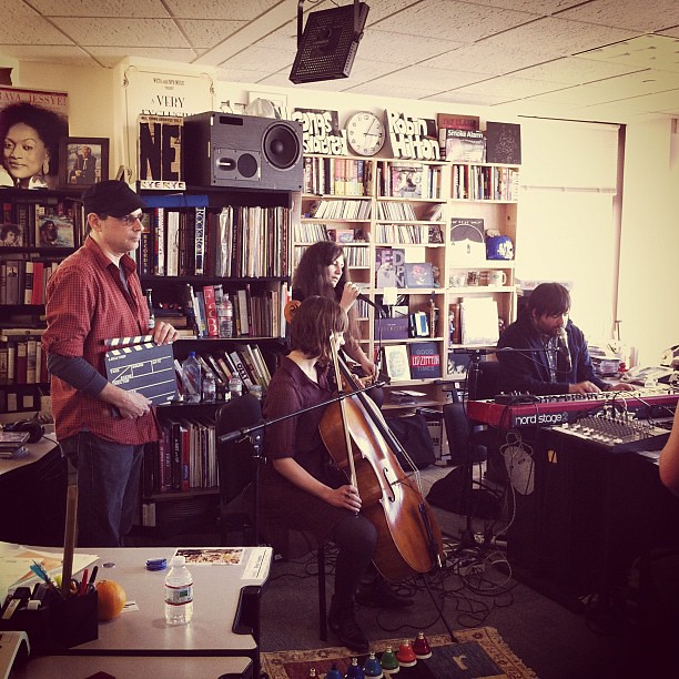 Courtesy of Hurt, Alyson. “Tiny Desk Concert: Gem Club.” Flickr, 4 Nov. 2011, www.flickr.com/photos/alykat/6313025150/