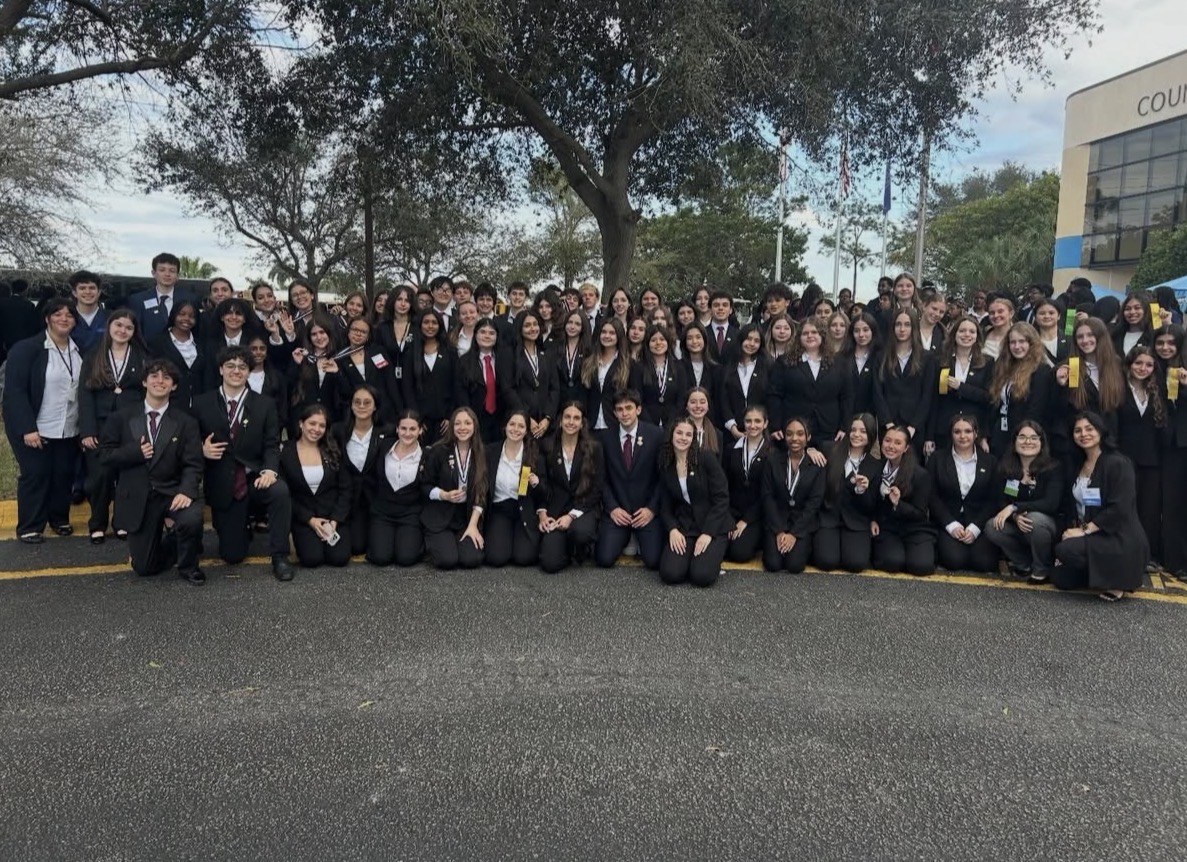 HOSA members at Kaiser University. 
