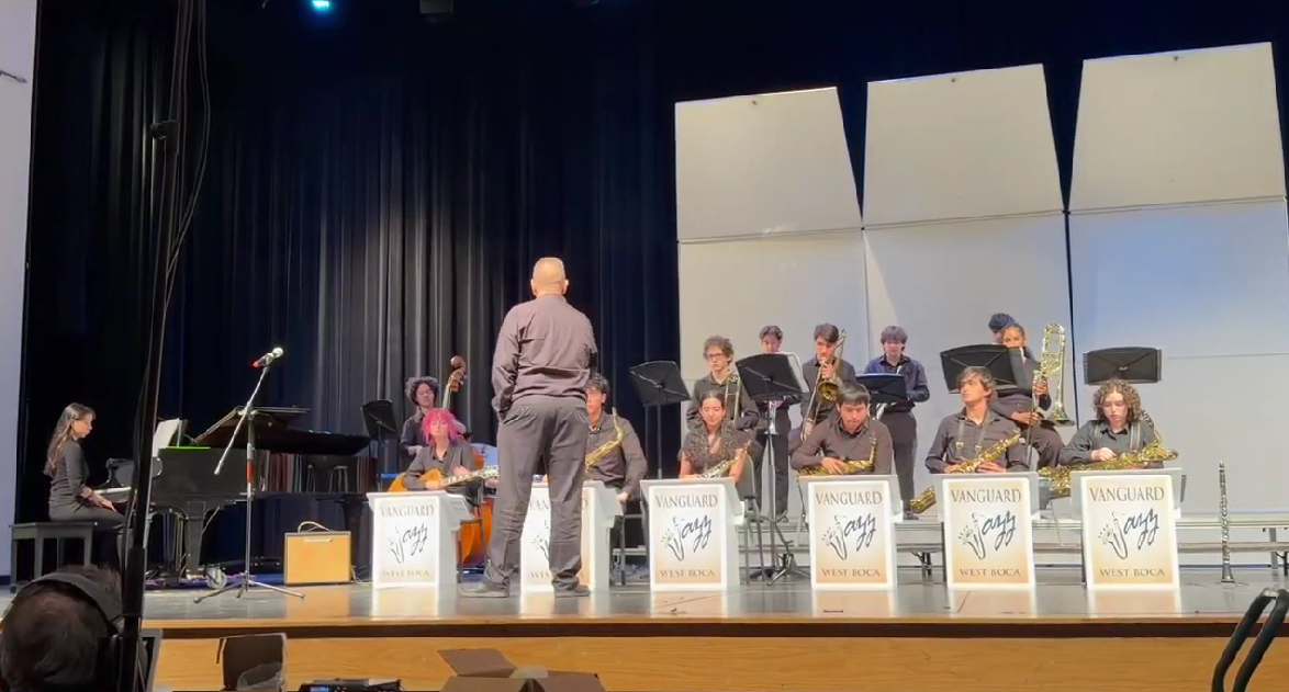 Jazz Band 1 playing "Liza (All the Clouds'll Roll Away)" by Van Alexander